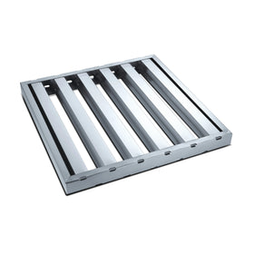 Electric Kitchen Range Hood Stainless Steel Baffle Grease Filter Commercial Energy Saving for Sale