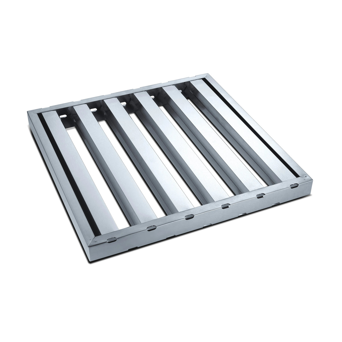Electric Kitchen Range Hood Stainless Steel Baffle Grease Filter Commercial Energy Saving for Sale