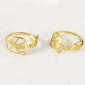 Ramadan Celebration Napkin Rings Gold Ramadan Napkin Holder