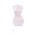 2025 Wholesale Natural Crystal Female Mannequin Torso Rose Quartz Statue Model Goddess Crystal