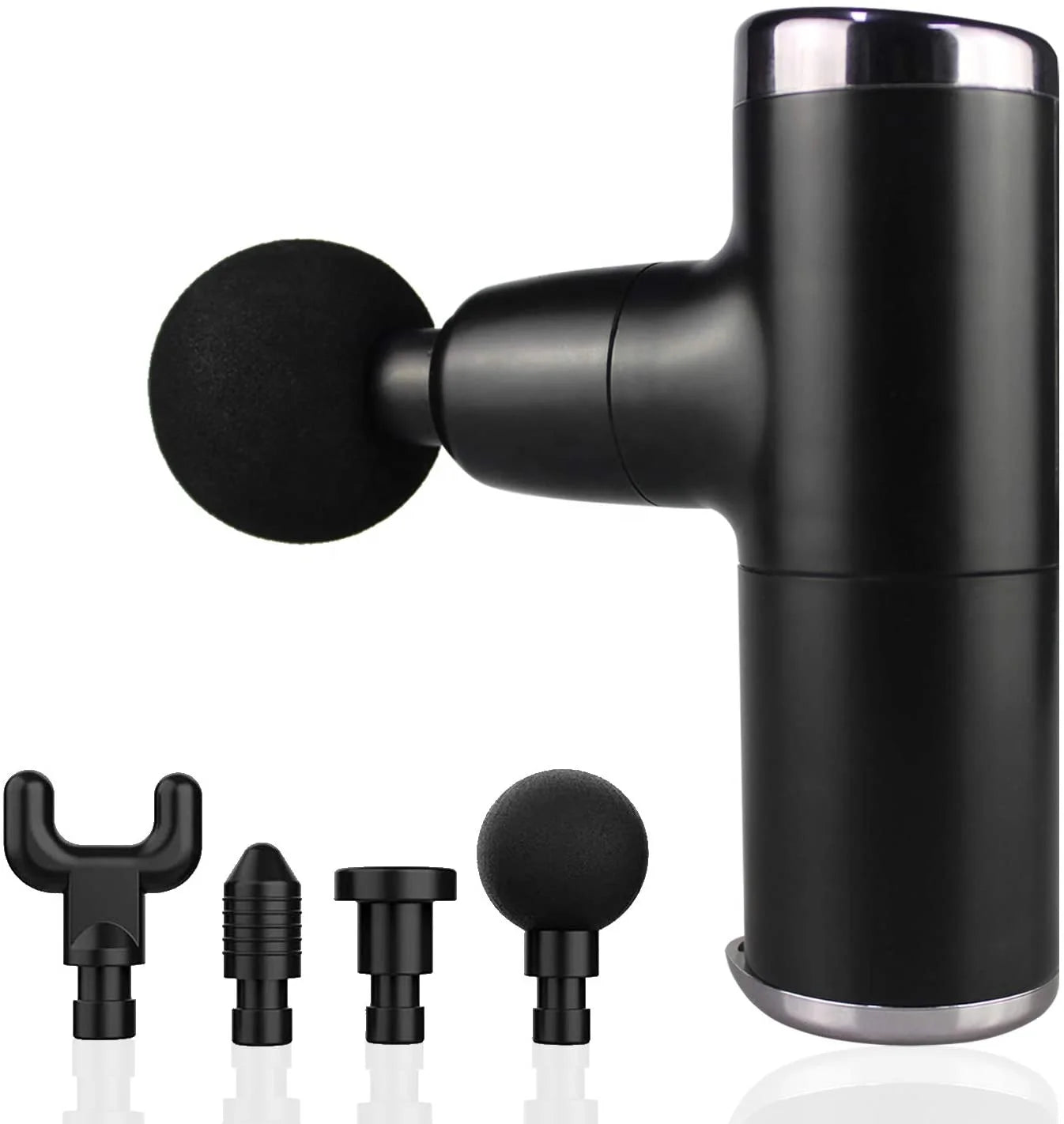 Stainless Steel Muscle Massage Gun for Body Muscle Relaxation