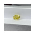 Vivid Yellow Oval Ice Crushed Cut Moissanite Diamond 5x7mm 1 Carat 7x9mm 2 Carat Moissanite Loose Stone Oval