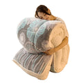 Wholesale 100% Polyester Flannel Sherpa Quilts Duvet Comforter Quilt Sets