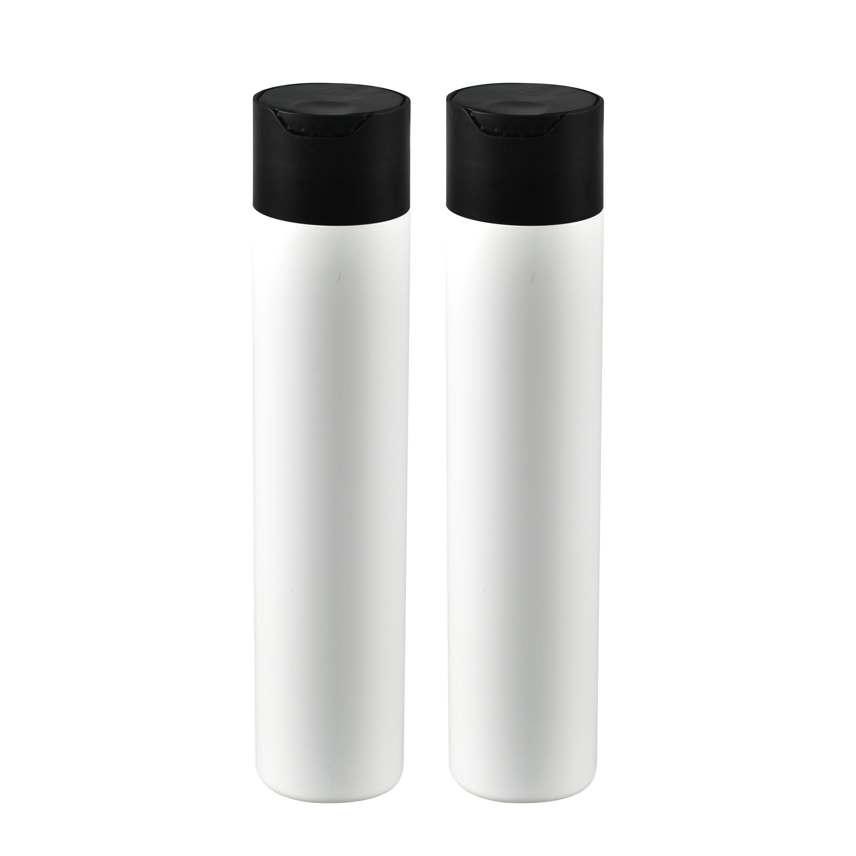 Trend Product Disc Cap Press Top Hand Wash Bottles for Shower Gel Cosmetic 200ml 250ml 300ml Lotion Body Wash Shampoo Bottles