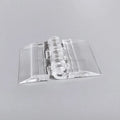 Clear Folding Plastic Hinges Small Acrylic Hinge 25x34mm for Acrylic Boxes