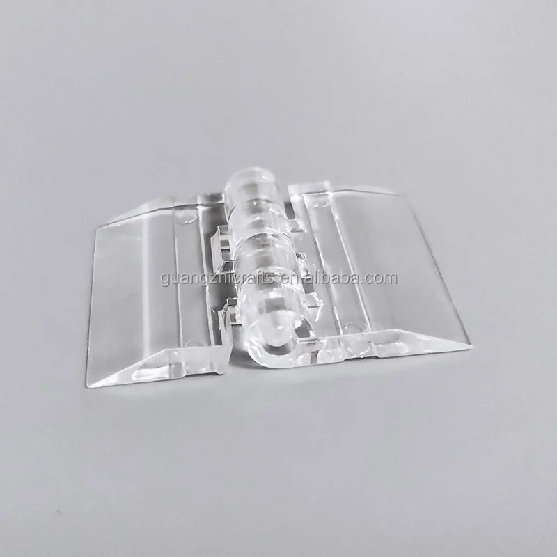 Clear Folding Plastic Hinges Small Acrylic Hinge 25x34mm for Acrylic Boxes