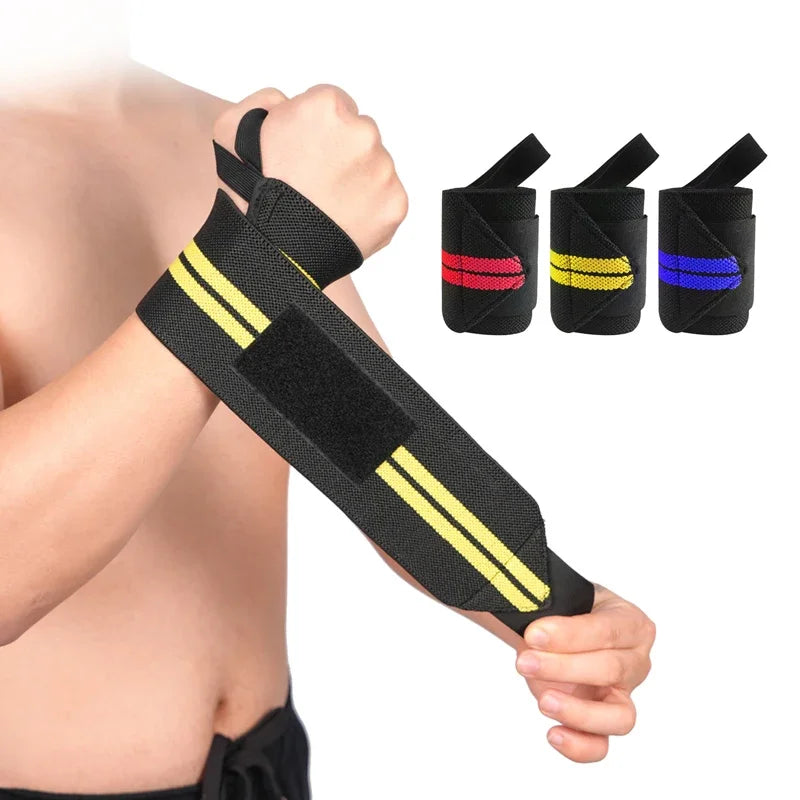 Men's Fitness Safety Breathable Workout Hand Brace Belt Weightlifting Strap Wrist Support Wraps Volleyball Training Accessory