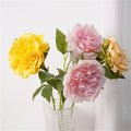 Wholesale Real Touch Silk Artificial Peony Flower Luxury Wedding Graduation Father's Day Home & Hotel Decoration