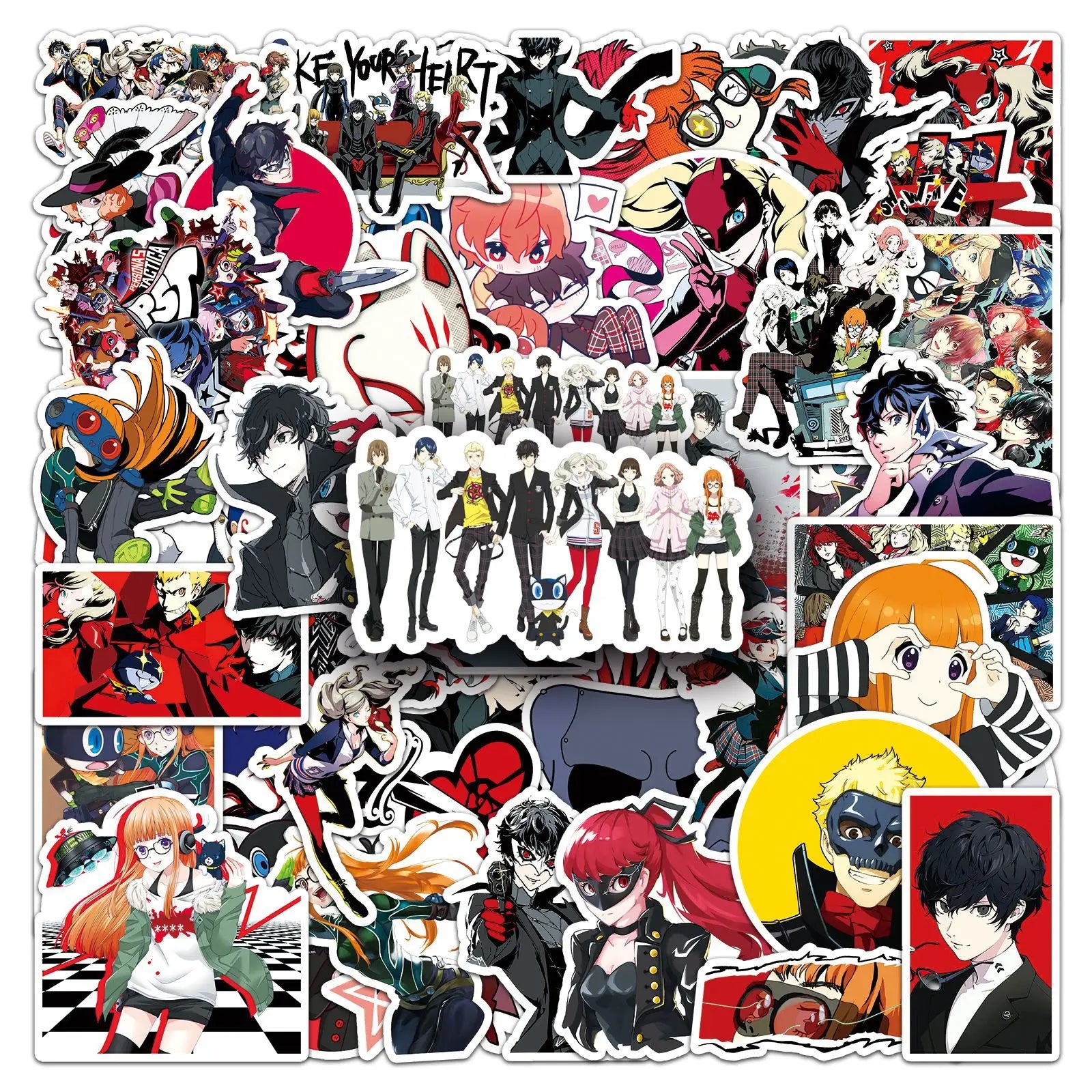 50PCS Popular Newly Video Game Persona 5 Sticker
