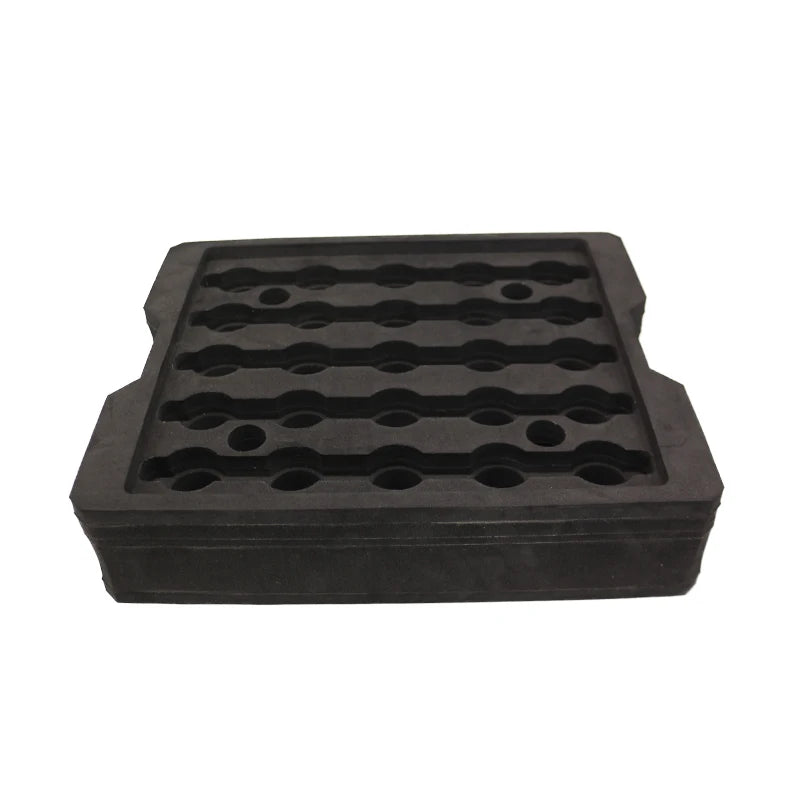 Customized Black Color High-Density Engraved Shock-proof EVA Foam Insert Protective Packaging Material for Custom Shapes
