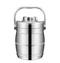 Stainless Steel Thermo Lunch Box Metal Food Flask Double Wall Vacuum Thermal Food Container