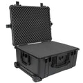 Plastic  Hard Shell Shockproof Tool  Waterproof Storage Shipping Case Tool Box  With Wheel