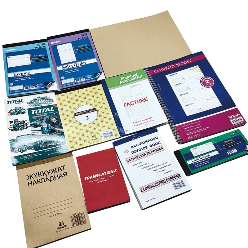 Factory Supply Custom Ncr Commercial Invoice Book