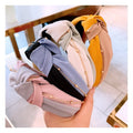 South Korea Customized Macaron Matching Multicolor Chain Knot Knitted  Headband for Women