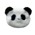 Sample Support Customized Wool Plush Flat Panda/Polar Bear/Bear Sheepskin Educational Toy for Children 2-4 5-7 Years Flat Panda