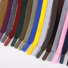Custom String Drawstring Cord Aglets Sports Pants Waist Rope Drawcord with Metal Polyester Dc Shoes Sustainable Custom Color