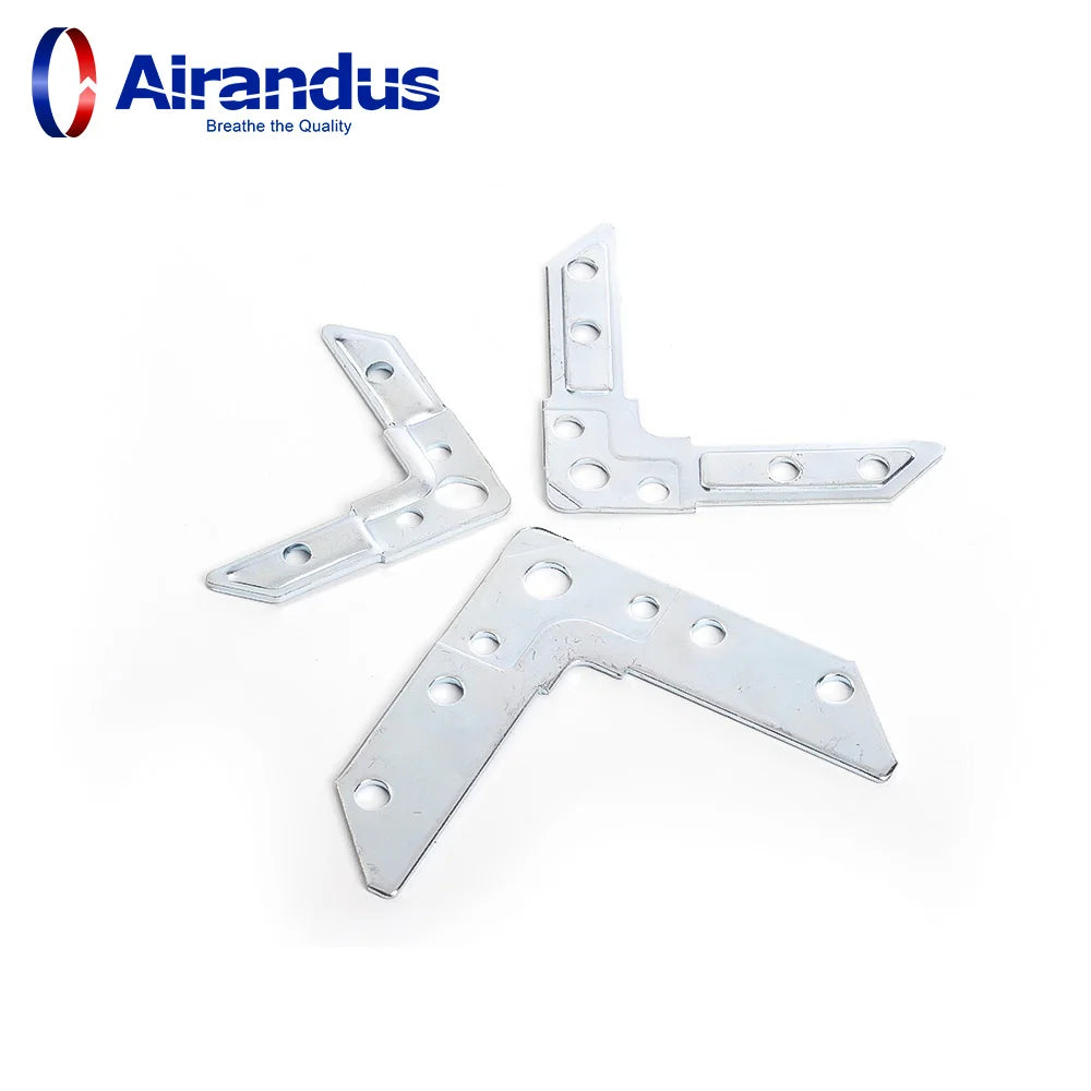 China  Alibaba Galvanized Steel Stainless Steel TDC TDF Duct Angle Flange Corner for air Duct Accessories