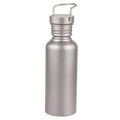 Portable Outdoor Sports Camping Canteen Leakproof Pure Titanium Canteen Water Bottle 400ml/600ml/750ml