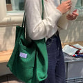 2022 Eco Foldable Casual Cloth Women Big Shopper Women's Korean Canvas Sling Bags