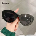 Boyarn Retro Round Frames  Designer Sunglasses Wholesale Wide Frame Pc Women Cat Eye Eyewear 2022 Shades