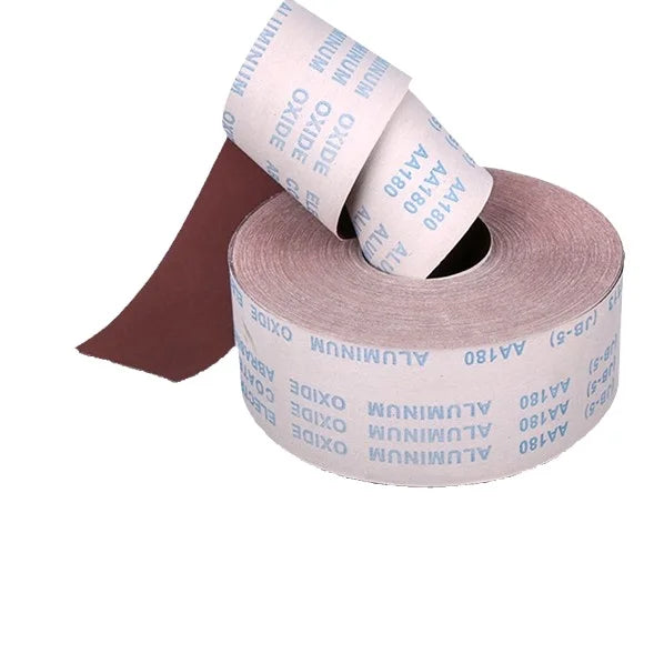 Flexible  4/5 Inch 115mm Emery Cloth Roll Sandpaper Grinding Sanding Cloth Rolls