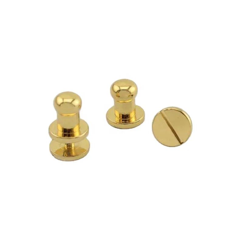 Nolvo World 4 Sizes Available Handbags Hardware Metal Accessories Thick Flank the Pacifier Nail Luggage Belt Screw Fittings Nail