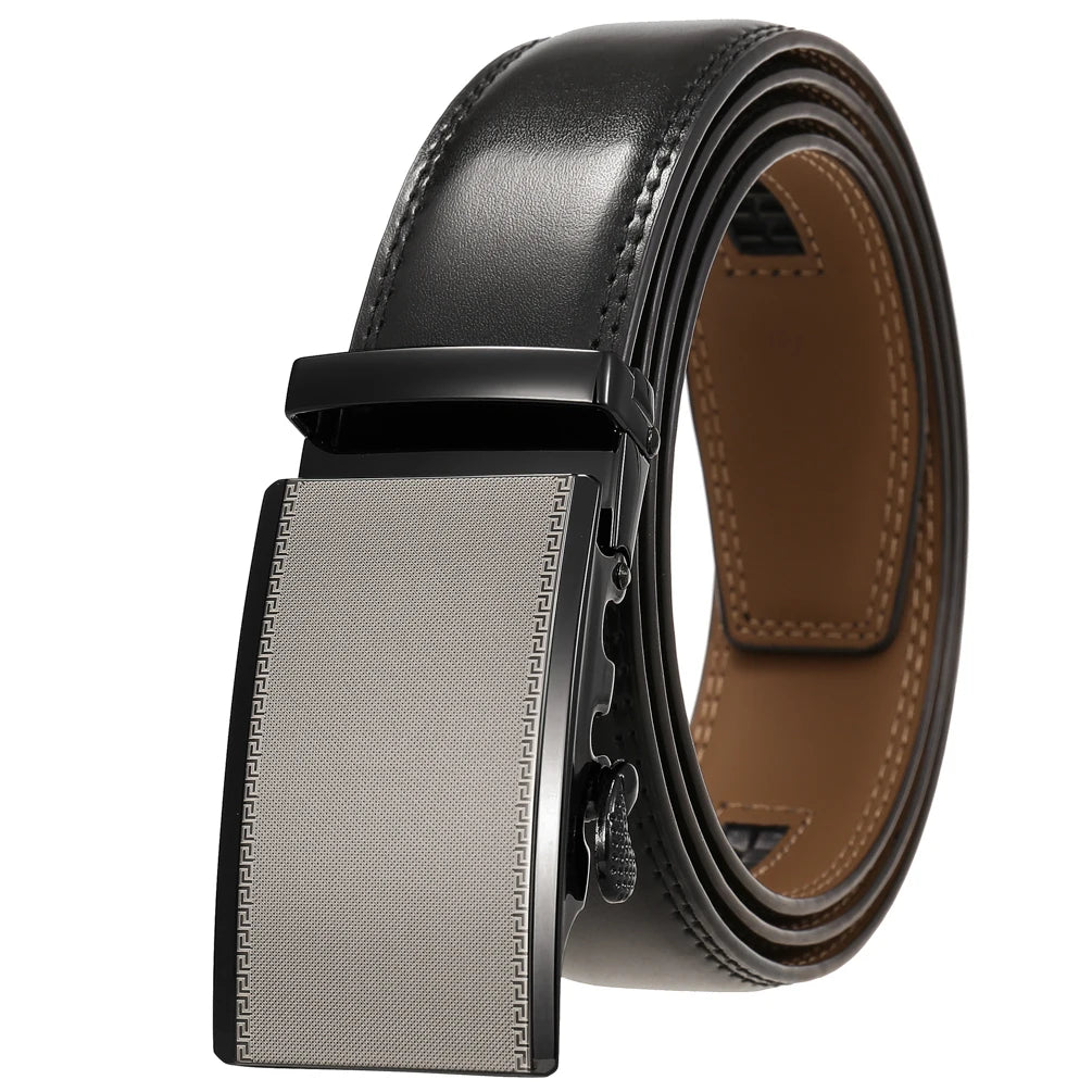 Y36-24939-1 Men's Belt Alloy Automatic Buckle Men's Belt