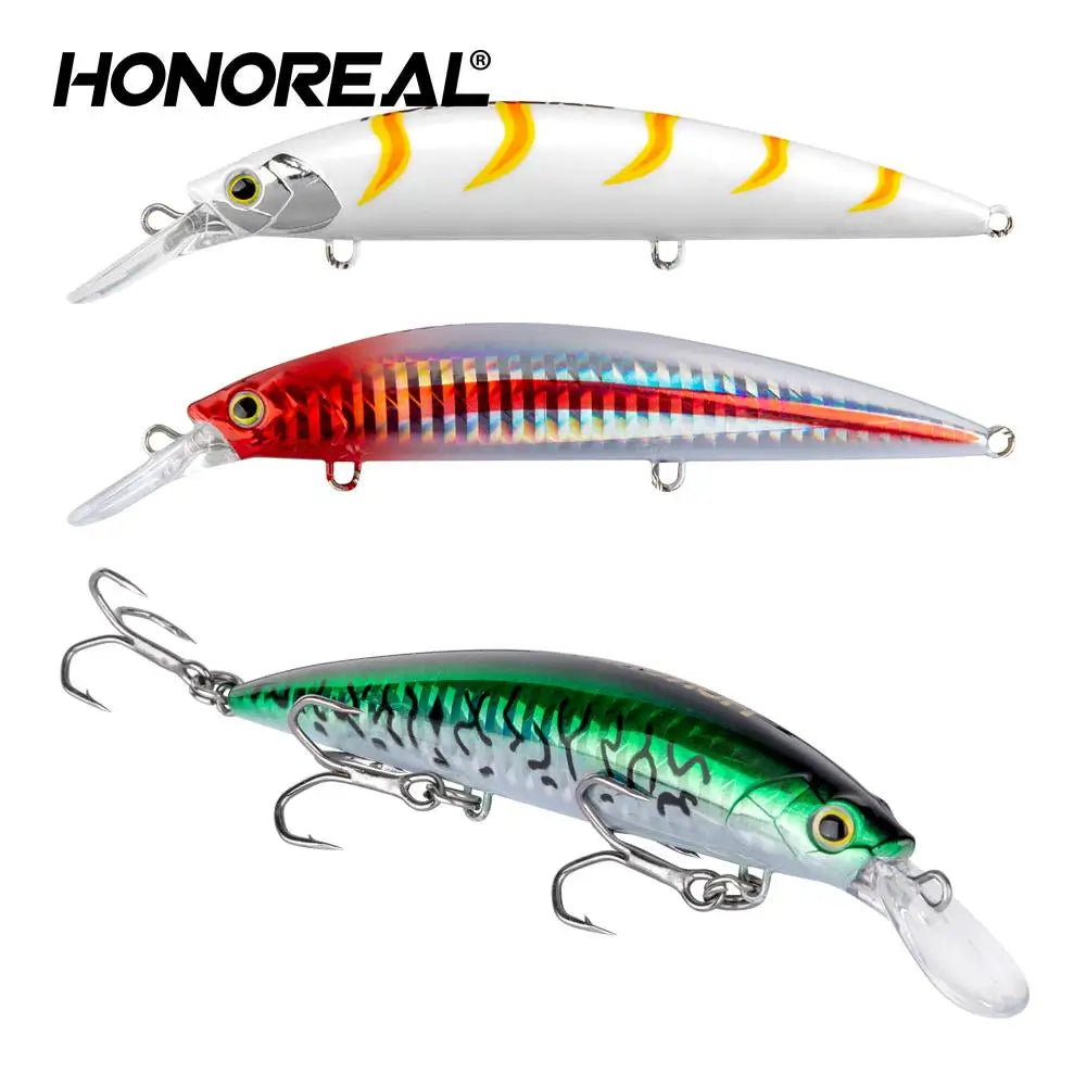 Mexico 110mm 39g Hard Plastic Carp Bait Salt Water Fishing Lure with Treble Hooks Artificial Sinking Minnow Lure
