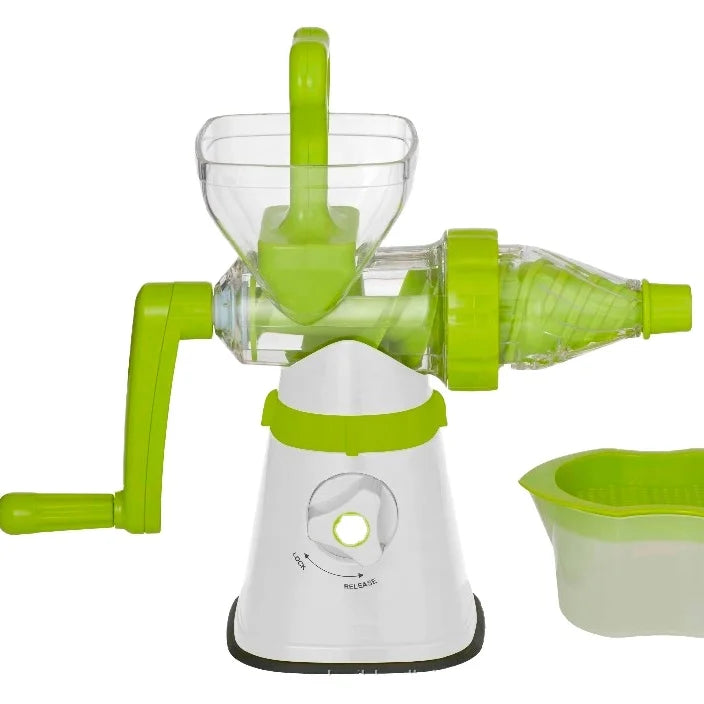 Professional Slow Juicer Machine Manual Lemon Lime Orange Fresh Fruit Squeezer Large Feed Juicer Extractor Made Durable Plastic