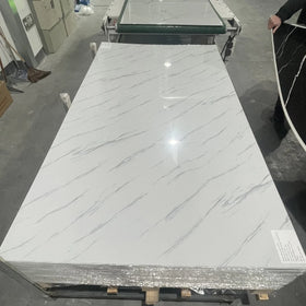 SONSILL Factory Direct Sale PVC Marble Sheet UV Laminated Boards for Wall Decoration
