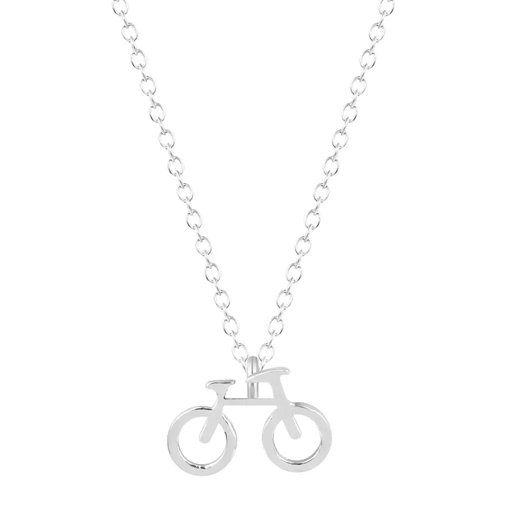 Bicycle Necklace Bijoux En Acier Inoxydable Inspired Jewelry Branded Oro Laminado Jewelry Supplier Juweleri