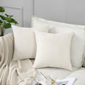 Supersoft Corduroy Cushion Cover Home Decor Pillow Covers Plain Striped Throw Pillow Case for Sofa Bed Living Room Decoration