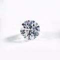 Customizable DIY Round Loose Lab Created Moissanite in DEF VVS Colors with Color Play/Fire for Bare Diamond Jewelry Making