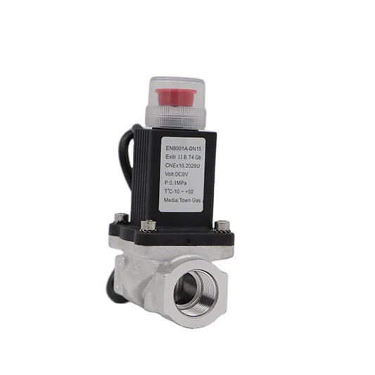 AC220V  Gas Safety Emergency Cut off Device Solenoid Valve Electric  Solenoid Valve