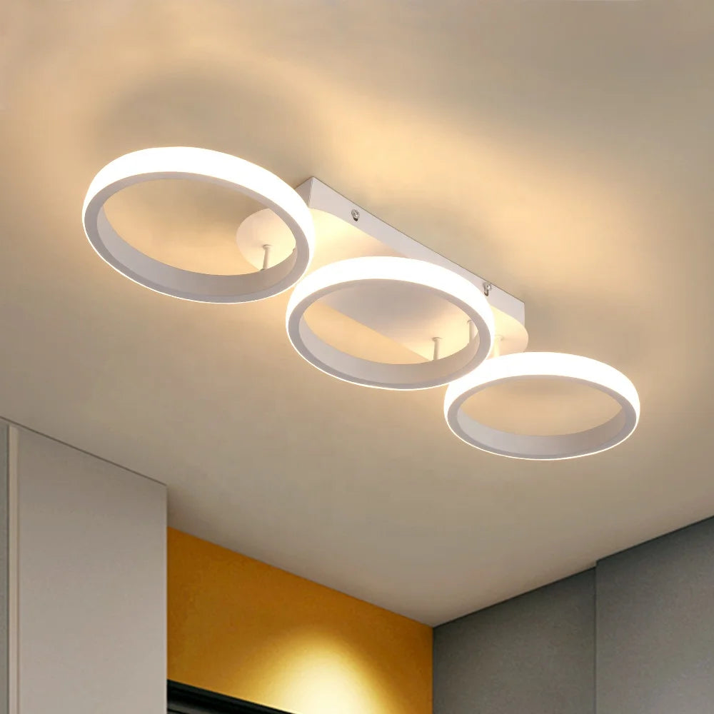 Simple Design Entrance Modern Acrylic Ceiling Lamp for Study Room Aisle Ceiling Light