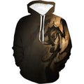 Fitspi Wholesale Custom Men's Hoodie 3d Print Cool Sweatshirt Pullover With Pocket