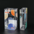 Custom clear PVC PET PP Coffee Cookie Food Plastic Packaging Box