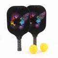 Manufacturer Wholesale Custom Design Logo Professional Carbon Fiber Pickleball Paddle Racket
