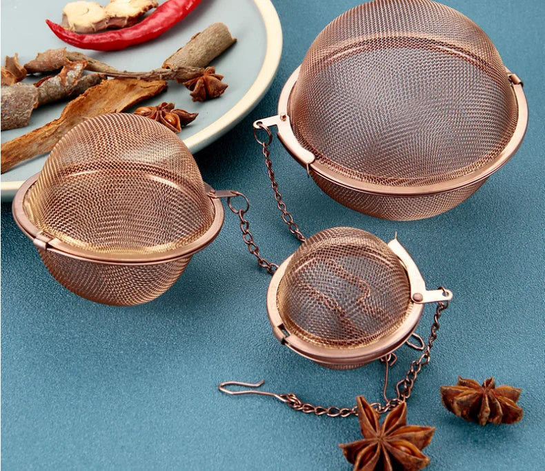 Stainless Steel Mesh Tea Infuser Ball Tea Filter and Strainer in Different Sizes DH8877