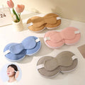 Home Pillow Travel 2-in-1 Neck Pillow Eye Mask Zipper Neck Pain Relief Pillow Flight Road Travel Head Support