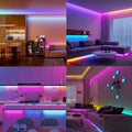 CE RoHs FCC Verity Support Individual Flexible Color Chasing Rgbw Led Strip Tape Sk6812 IP30