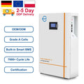 EU Stock 15kwh Powerwall Batteries 51.2v 280ah 300ah Wall Mounted Home 48v 14kwh Solar Energy Storage Lifepo4 Battery