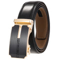 LY36-22001-1 Men Luxury Genuine Leather Belt Luxury