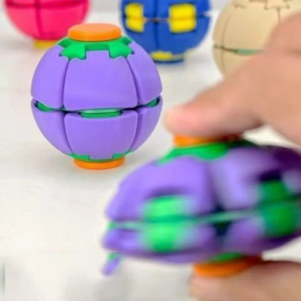Helixcore 3d Printed Twist Sphere Fidget Ball Hypnotic Gear Spinner Stress Relief Toy Focus Relaxation Promotional Toys MegaBDM