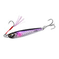 NOEBY 60g Sardine Slide Jig Long-distance  Metal Jig Fishing Lure with Hook Jig Metal Saltwater Lures