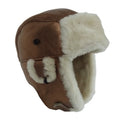 Sample Support Custom Logo Russian Winter Hats with Earflaps Australian Shearling Sheepskin for Men & Women for Sports Fishing
