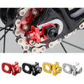 MUQZI Folding Bicycle Zipper Chain Tensioner Fastener Bolt Single Speed Bike Chain Tensioner Device