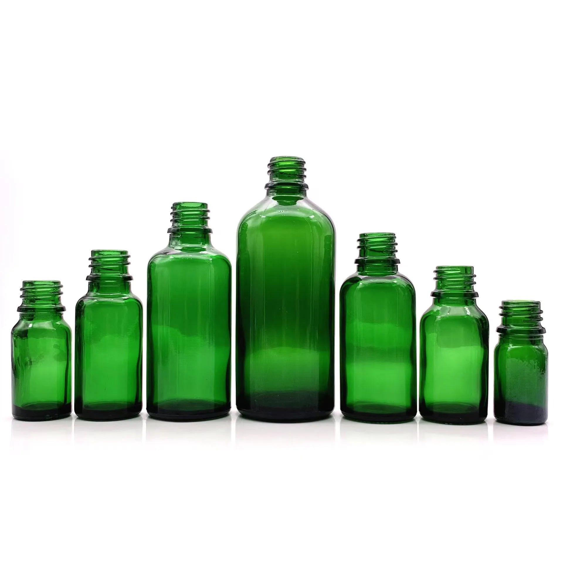 Amber Green Blue 30ml Glass Diffuser Bottle Cosmetic Perfume Essential Oil Skin Care Serum Screen Printed Orifice Reducer Glass