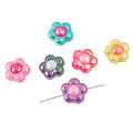 16mm Sunflower Two-color Acrylic Loose Beads DIY Handmade Bracelet Necklace Jewelry Accessories Clothing Shoes Hats Beads