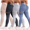 Custom Logo Sand Washed Seamless Hollow Scrunch Yoga Leggings High Waist Push up Pants Fitness Sportswear Workout Women Clothes